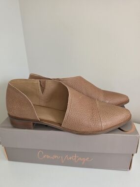 Crown Vintage SAKAI Cinnamon Two Tone Tumble Slip-On Shoe 10
